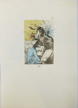 Charger l'image dans la galerie, Si. Les Caprices de Goya de Dali. 1977.