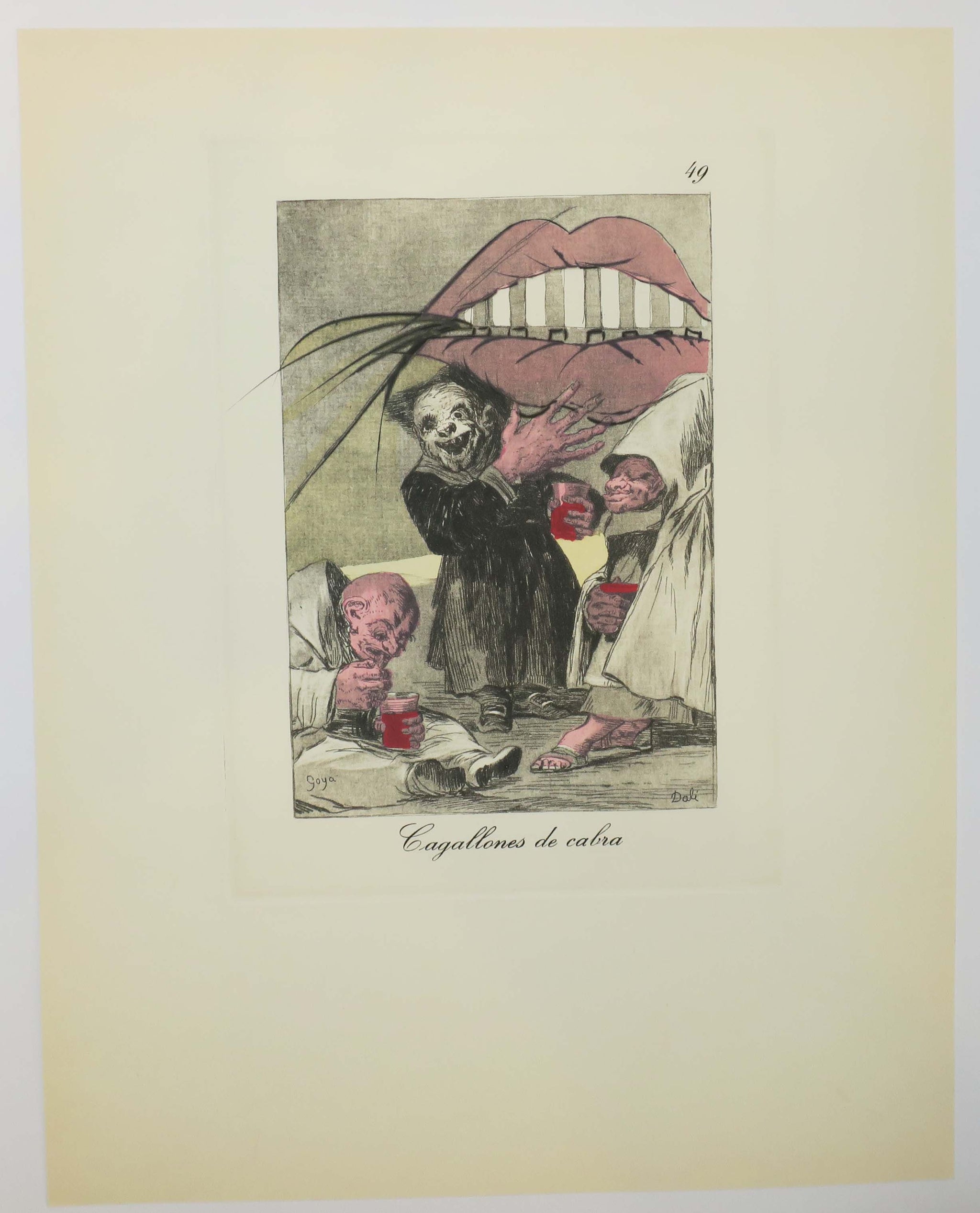 Cagallones de cabra.