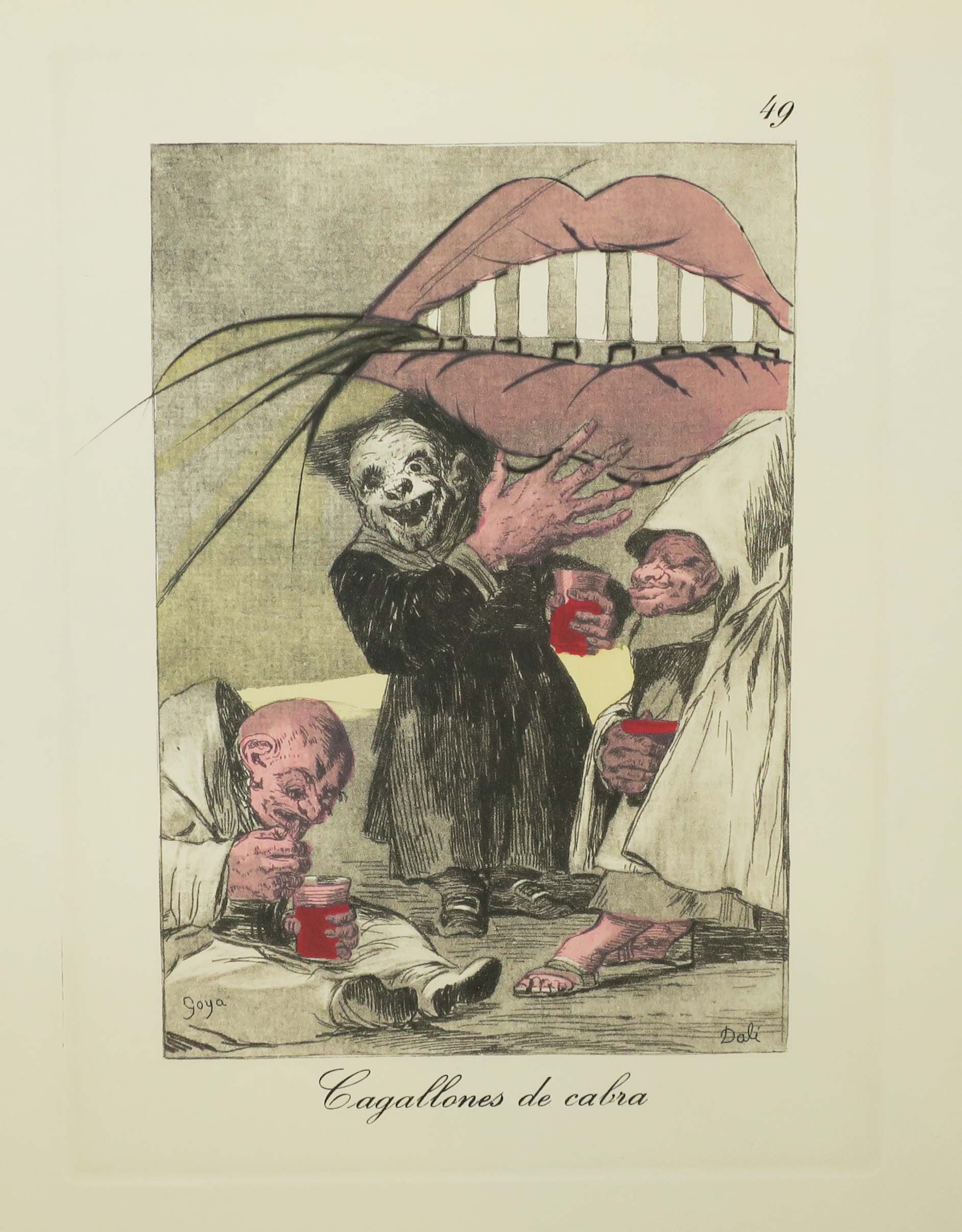 Cagallones de cabra.