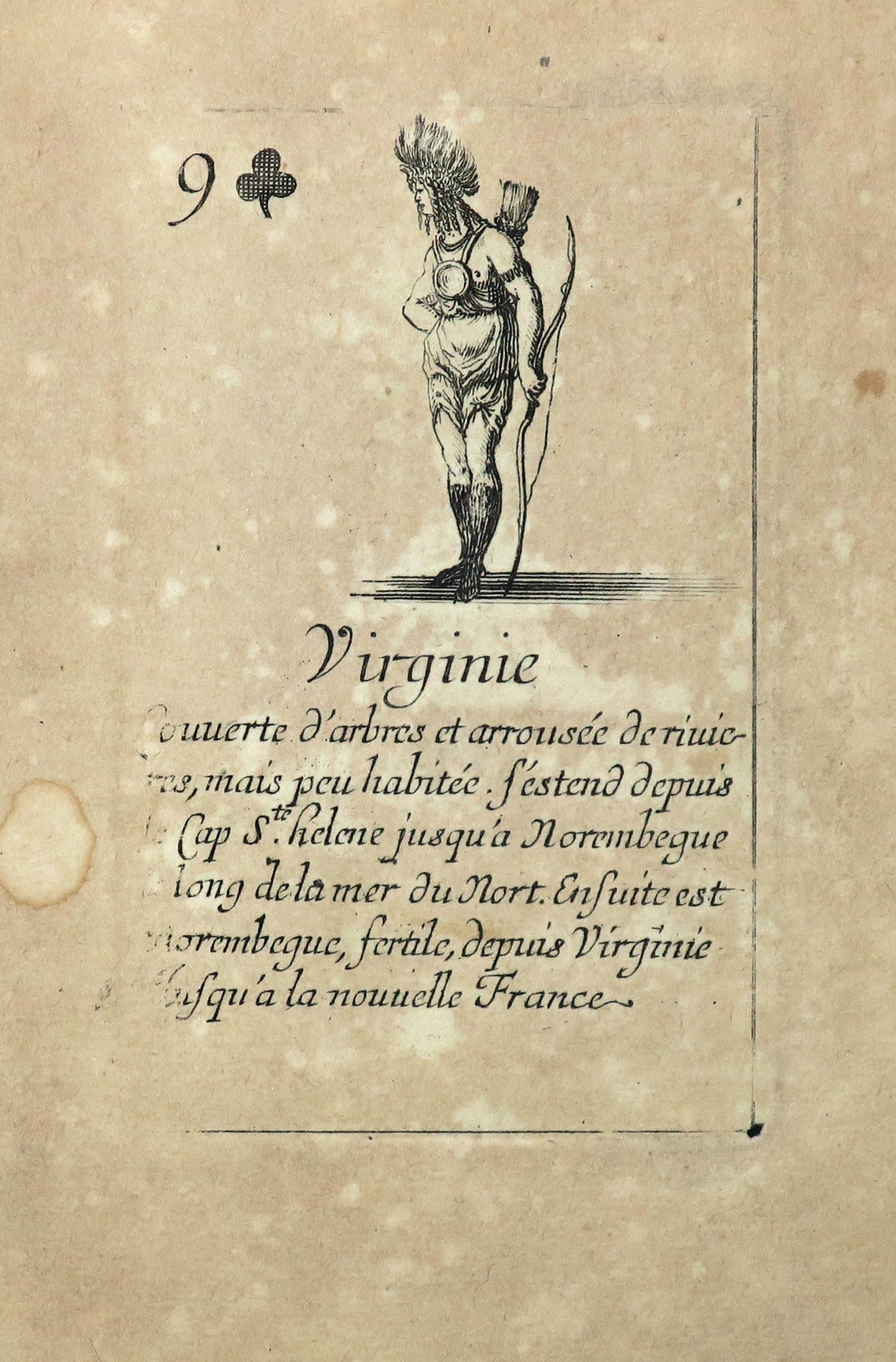 Virginie. Carte de la suite