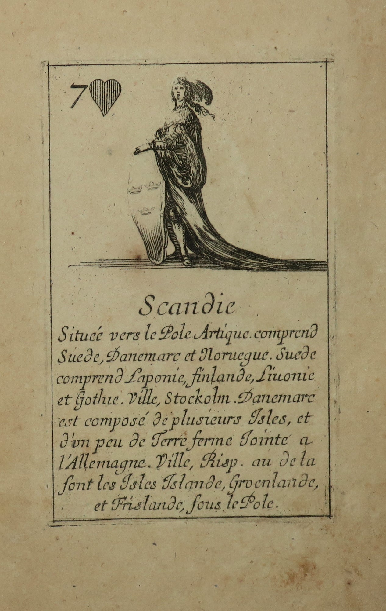 Scandie. Carte de la suite