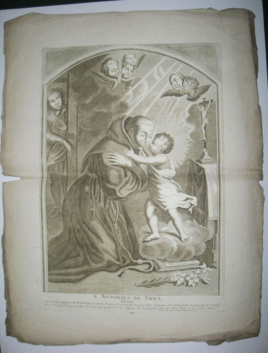Saint Antoine de Padoue.