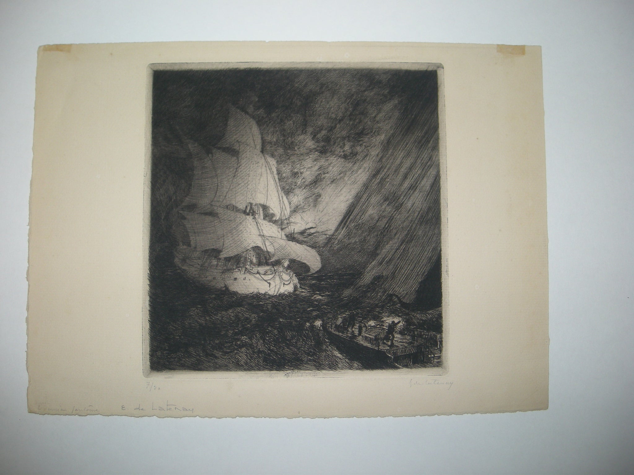 Le Vaisseau fantôme.