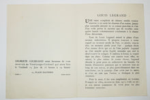 Charger l'image dans la galerie, Invitation pour le Vernissage-Cocktail de l'Exposition "Louis Legrand et la Danse",