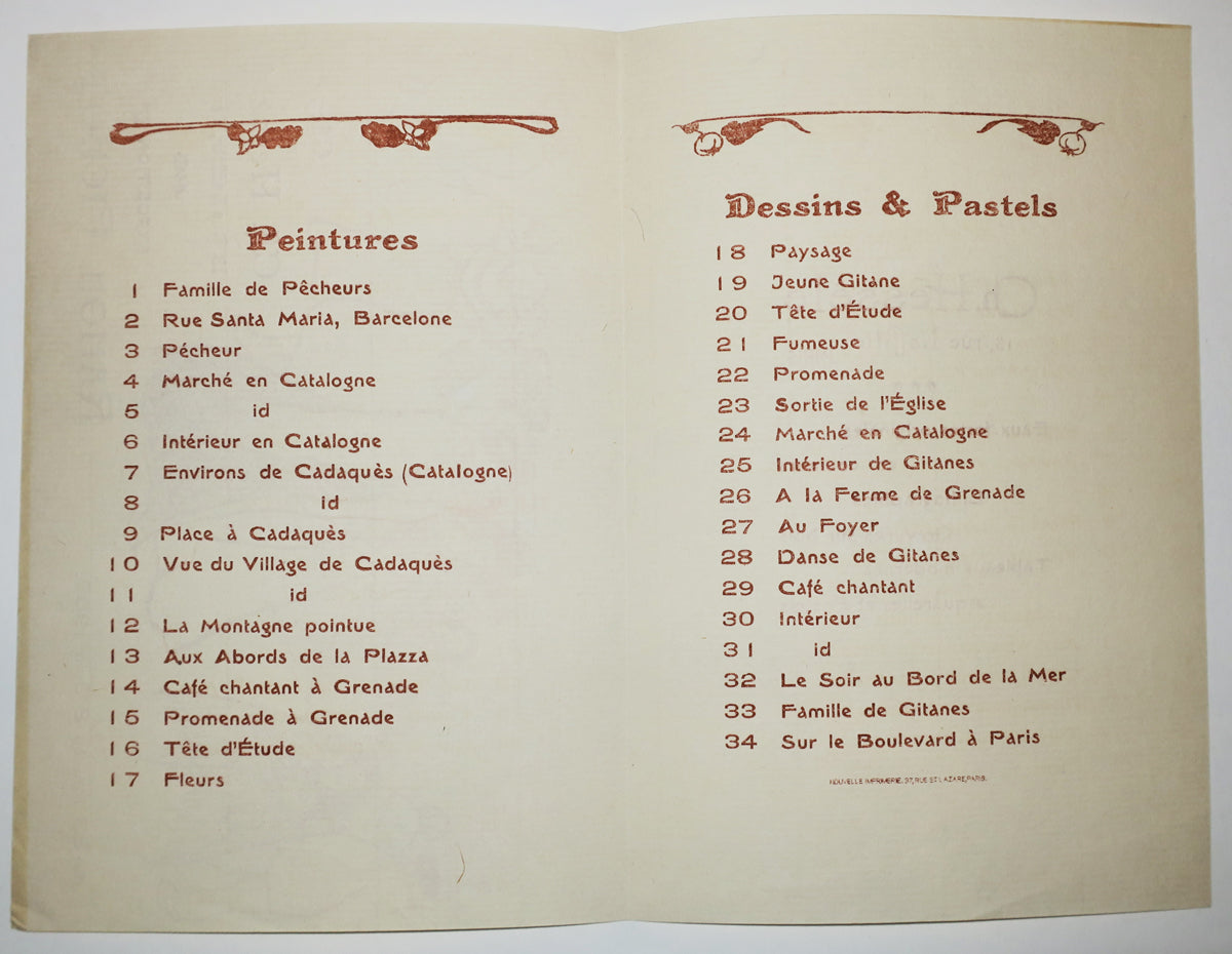 Invitation pour l'Exposition de Ramon Pichot, du 23 mai au 8 juin