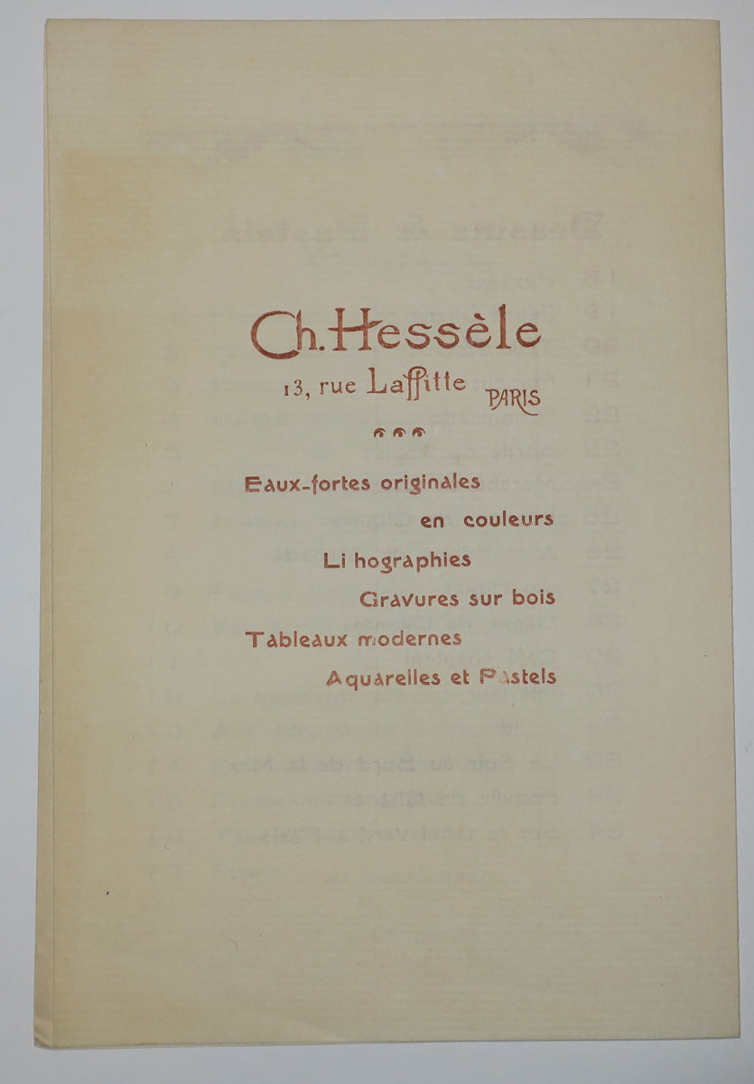 Invitation pour l'Exposition de Ramon Pichot, du 23 mai au 8 juin