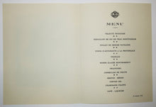 Charger l'image dans la galerie, Menu pour la Société de la Gravure sur Bois originale, Dîner du 21 janvier