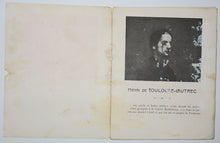 Charger l'image dans la galerie, Invitation & petit Catalogue d'Exposition pour l'Exposition des œuvres de Henri de Toulouse-Lautrec,