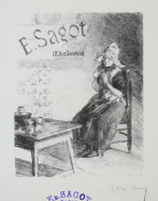Charger l'image dans la galerie, Carte adresse pour Edmond Sagot