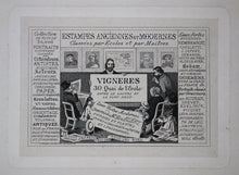 Charger l'image dans la galerie, Carte adresse pour le marchand d'estampes Vignères