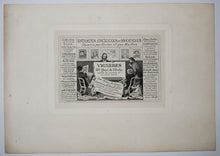 Charger l'image dans la galerie, Carte adresse pour le marchand d'estampes Vignères