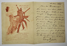 Charger l'image dans la galerie, Carte adresse de l'Imprimerie artistique Auguste et Eugène Delâtre