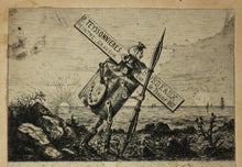 Charger l'image dans la galerie, Carte adresse de l'artiste peintre-graveur