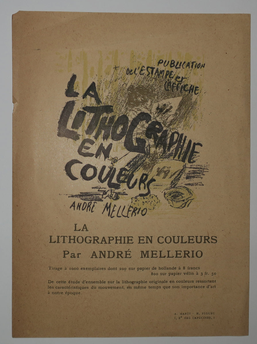 Annonce de publication pour