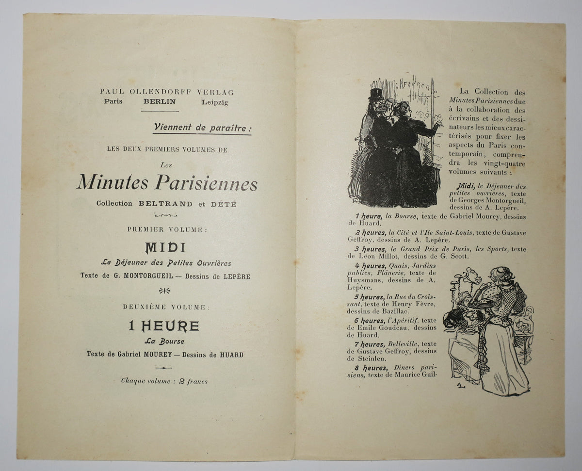 Annonce de parution pour