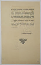 Charger l'image dans la galerie, Annonce de publication pour "L'Album Cadart, L'Eau-forte en 1877".