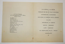 Charger l'image dans la galerie, Menu illustré en couleurs d'après Louis Icart (Jeune femme assise à table, un menu à la main).