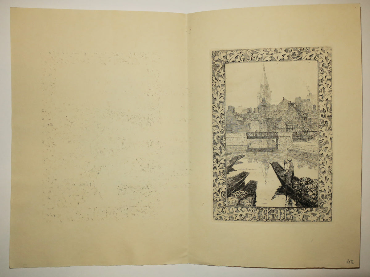 Menu pour la Société des Amis des livres, au Restaurant Larue, le Mardi 3 mars