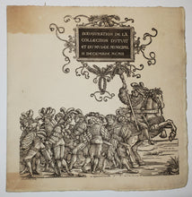 Charger l'image dans la galerie, Invitation de la Municipalité de Paris pour l'Inauguration du Musée de la Ville & de la Collection Dutuit au Palais des Beaux-Arts, avenue Alexandre III, le jeudi onze décembre à 2