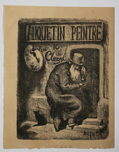 Charger l'image dans la galerie, Carte d'invitation pour l'Exposition Louis Anquetin, le mardi 11 mai 1897, chez Cubat, Avenue des Champs-Elysées.