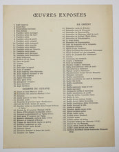 Charger l'image dans la galerie, Invitation pour l'Exposition de Paul Jouve, à la Galerie Haussmann, 29 rue La Boëtie, à partir du 27 janvier