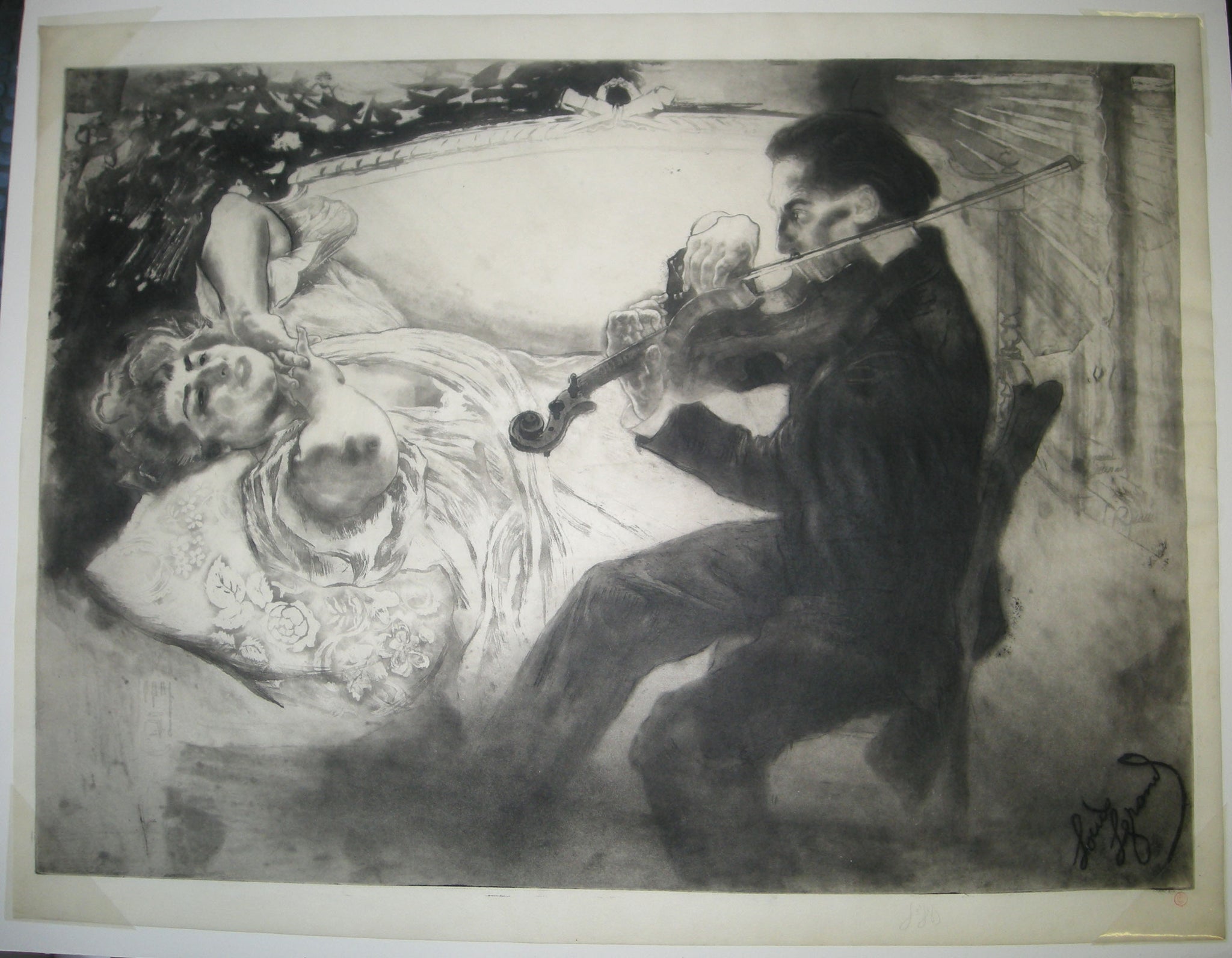 Les Amants (violoniste).