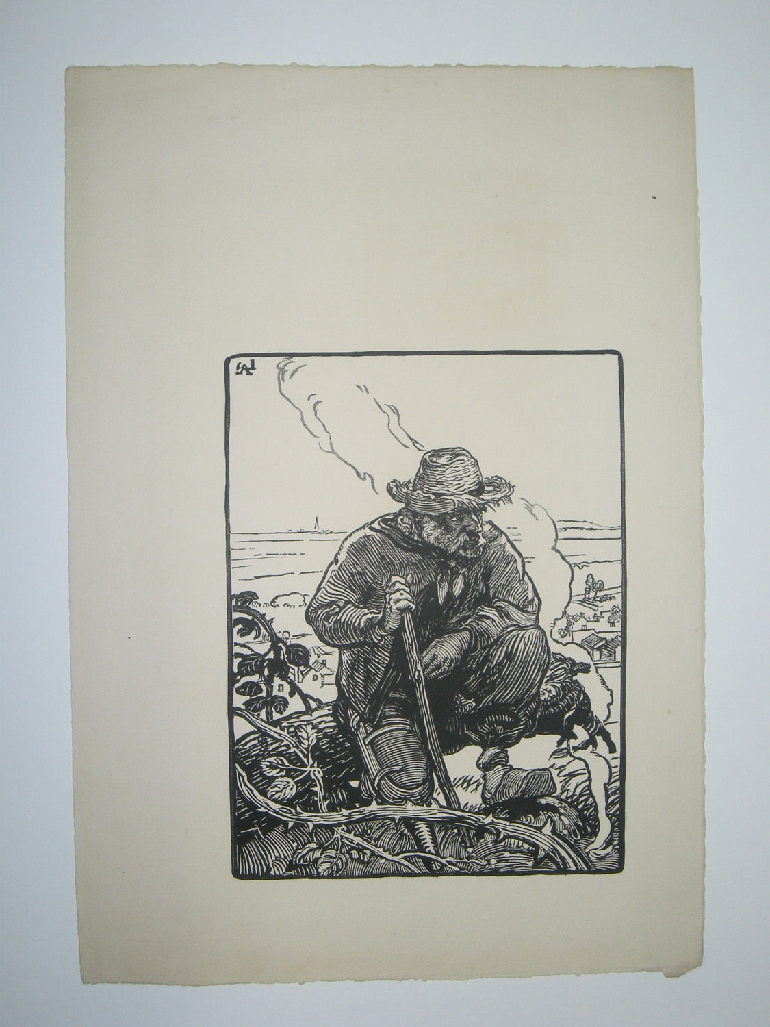 Le Gueux des campagnes (Le cheminot).