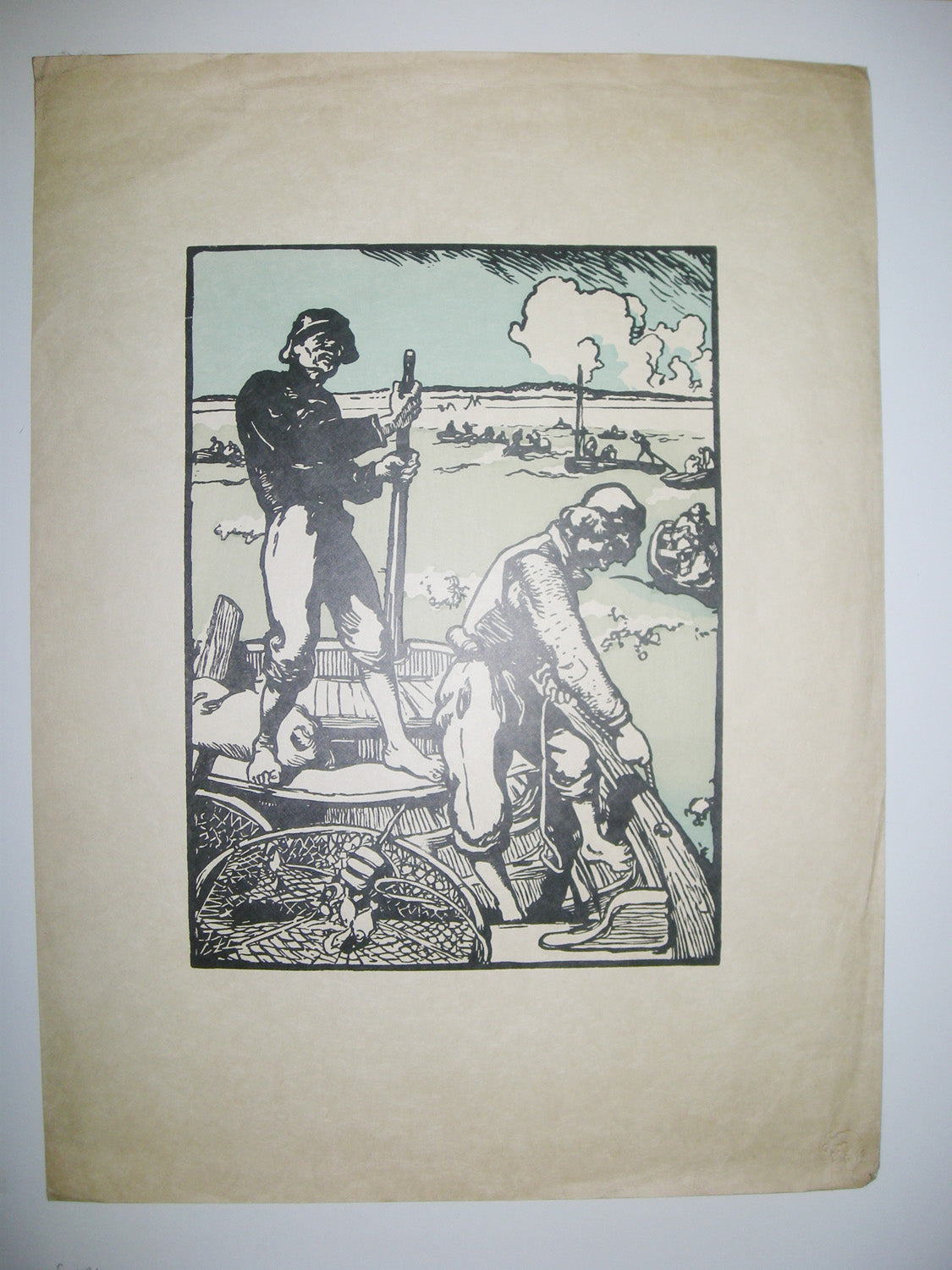 Pêcheurs de crevettes.