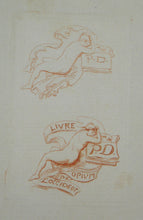 Charger l'image dans la galerie, Ex-libris pour "Livre P.D. Opium pour l'Occident".