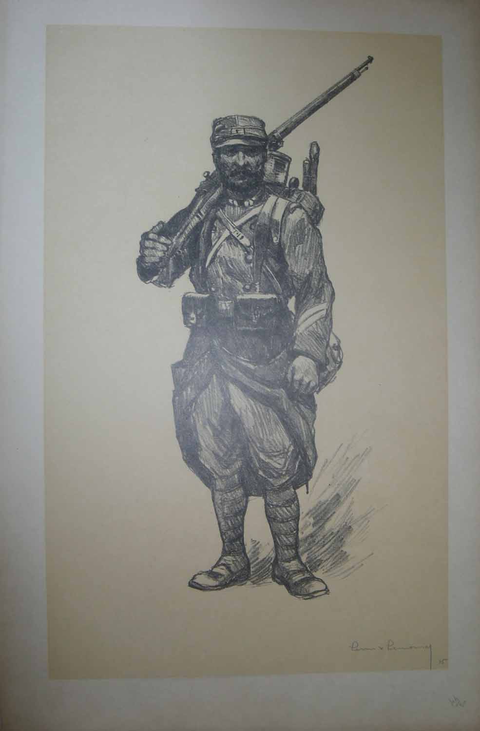 Les Poilus, Chasseur à pied.