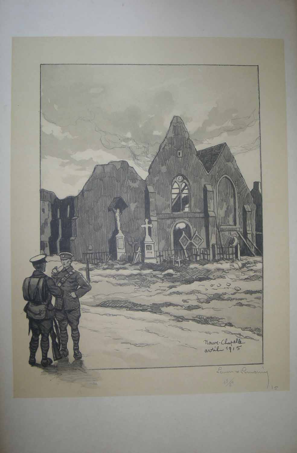 Les villes mutilées, Neuve Chapelle.