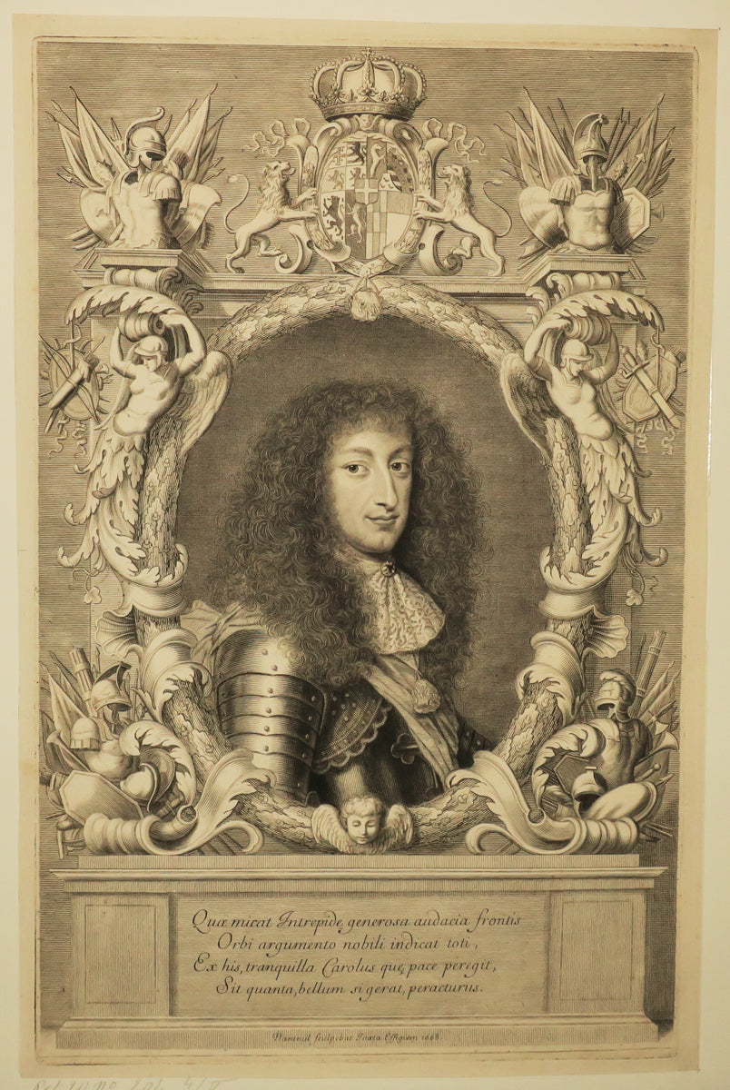 Portrait de Charles-Emmanuel II, Duc de Savoie (1634-1675).