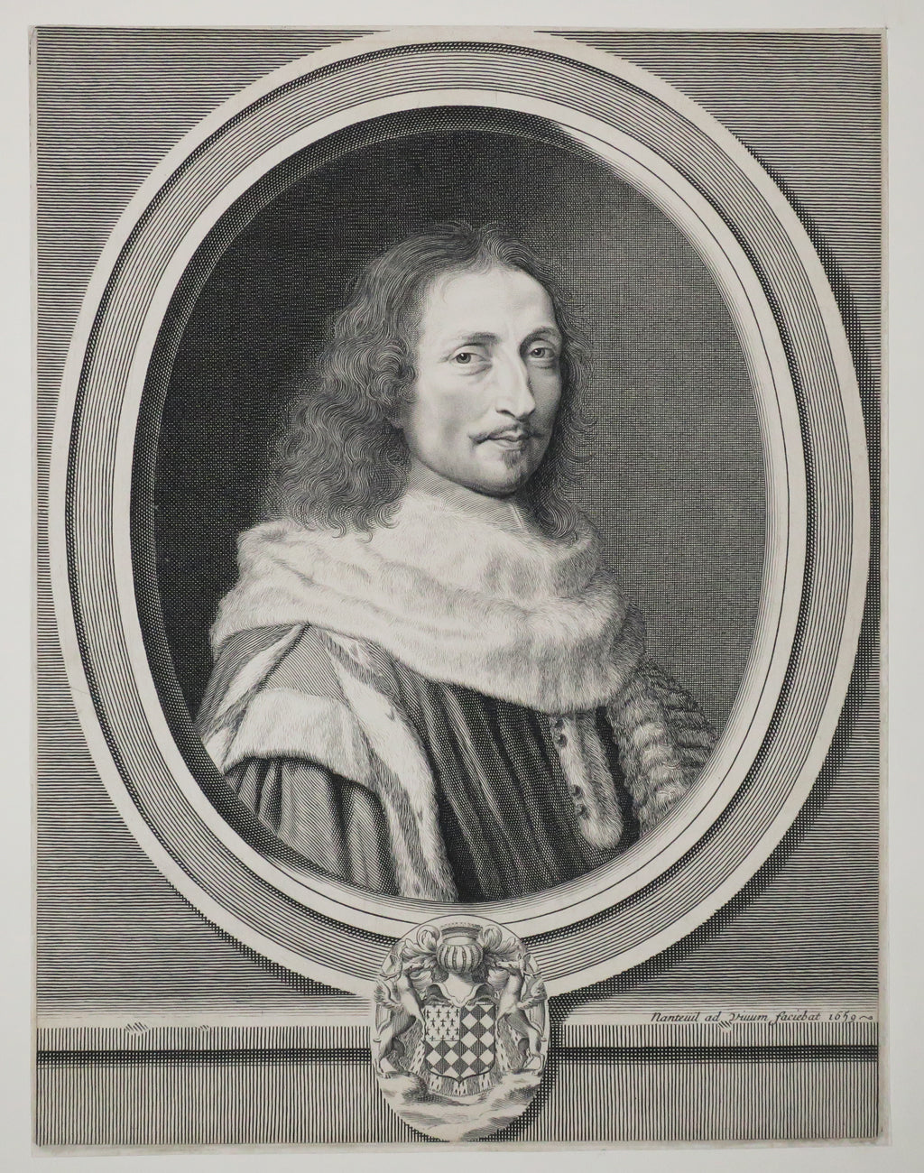 Portrait de Guillaume de Lamoignon, Premier Président du Parlement de Paris et Marquis de Basville (1617-1677).