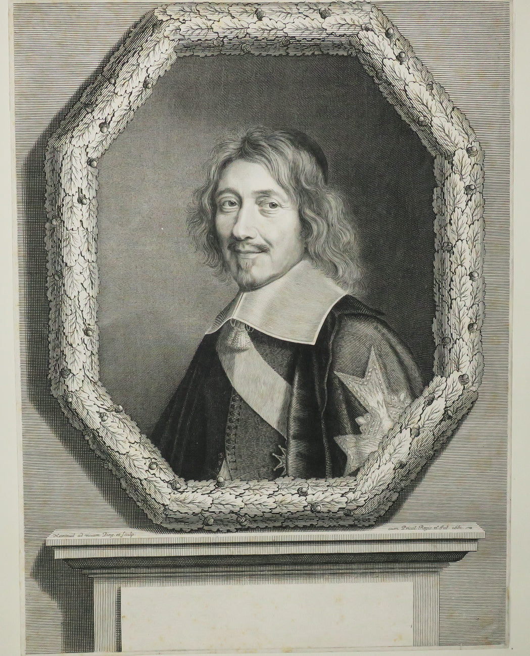 Portrait de Michel Le Tellier, Ministre d'Etat, puis Chancelier et Garde des Sceaux de France (1603-1685).