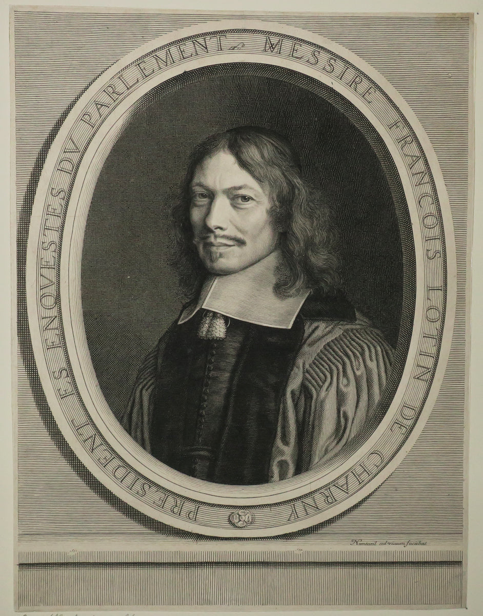 Portrait de François Lotin de Charny, Président au Parlement de Paris.