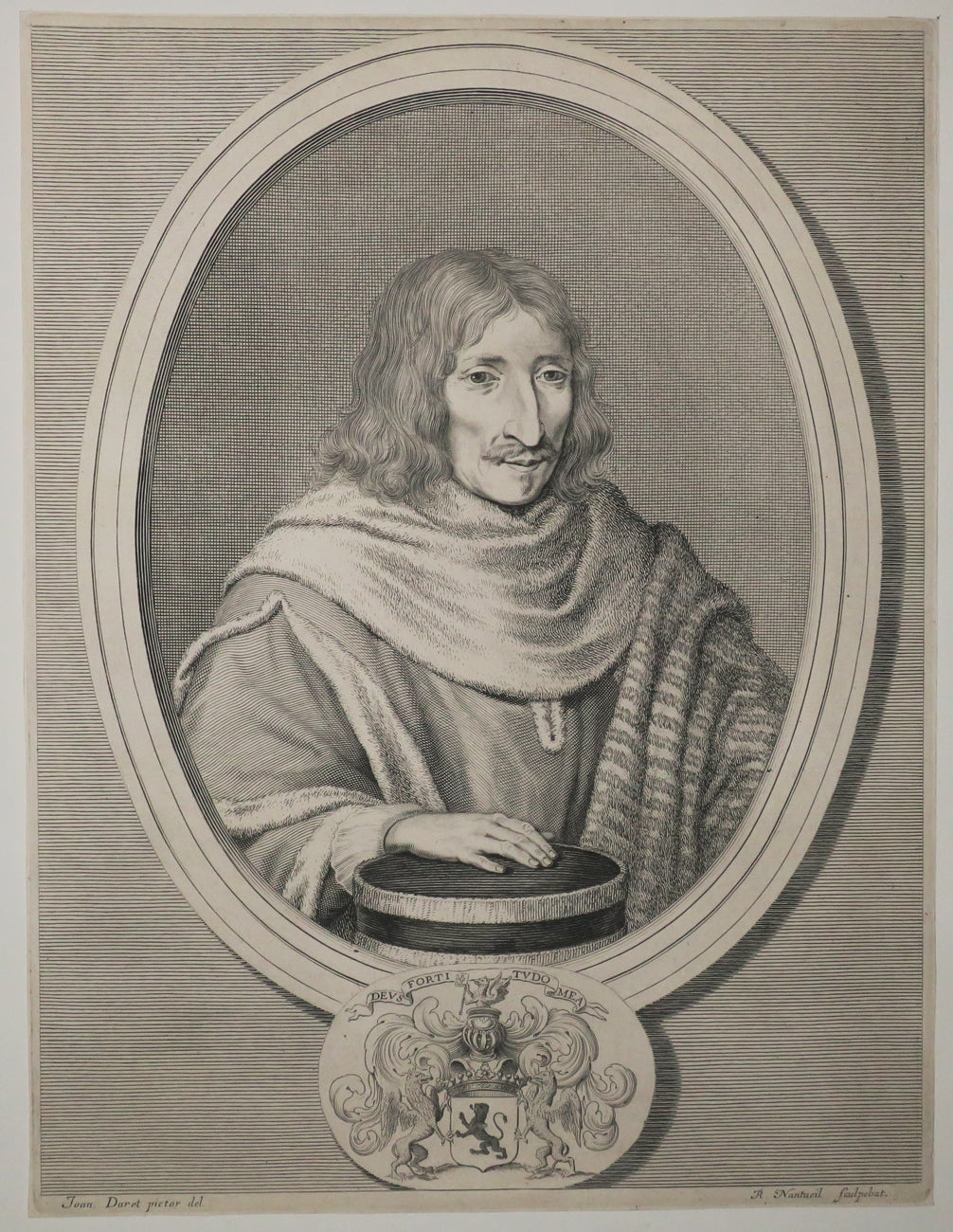 Portrait de Jean de Mesgrigny, intendant d'Auvergne et du Bourbonnais, puis Premier Président au Parlement de Provence.