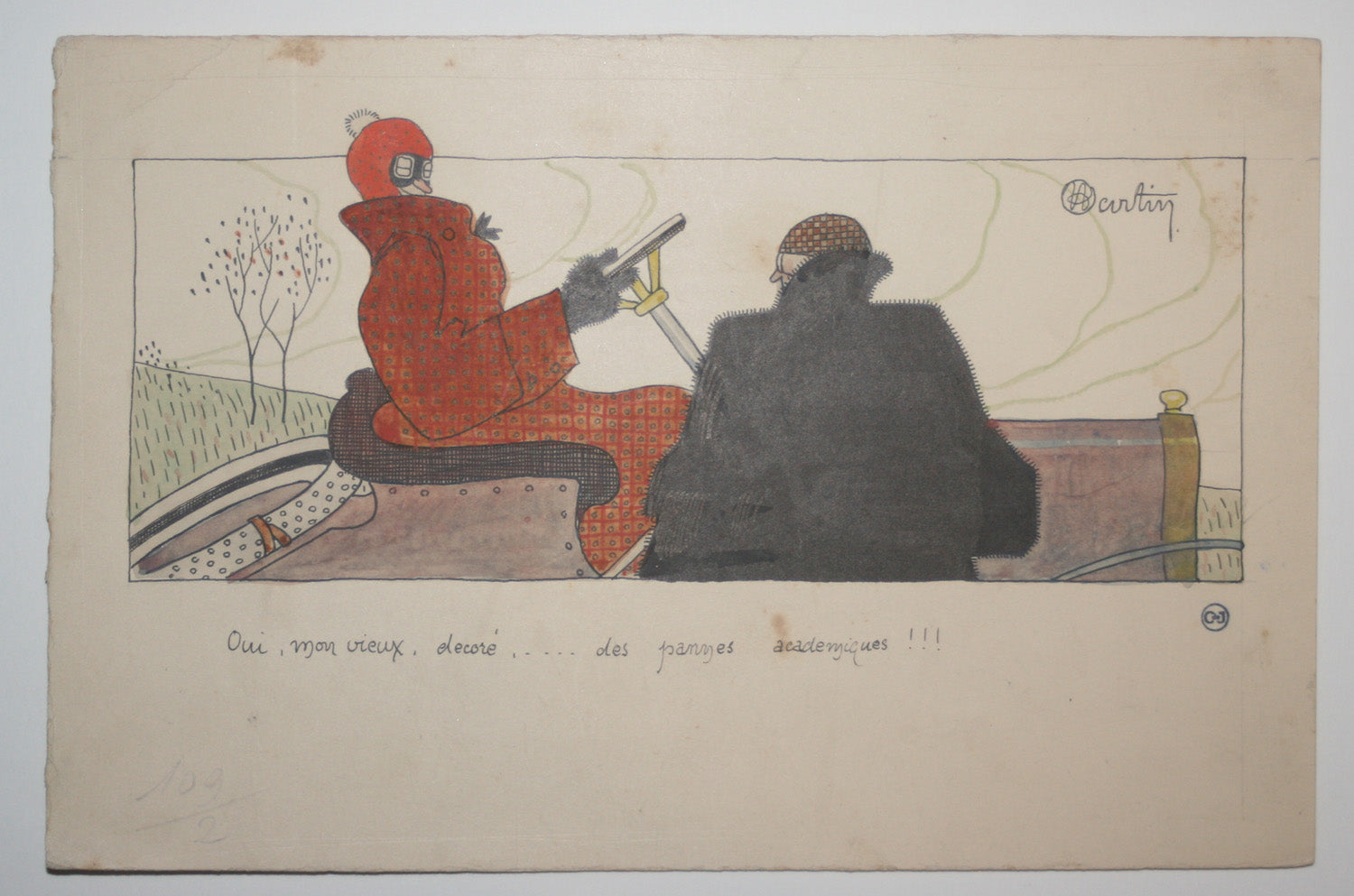 Oui, mon vieux, decoré, … des pannes académiques.