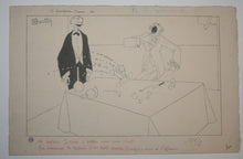 Charger l'image dans la galerie, Paroles rassurantes. Oh, malheur. Je viens d'avaler un cure dent - Que Monsieur se rassure, il en reste encore quelques-uns à l'office.