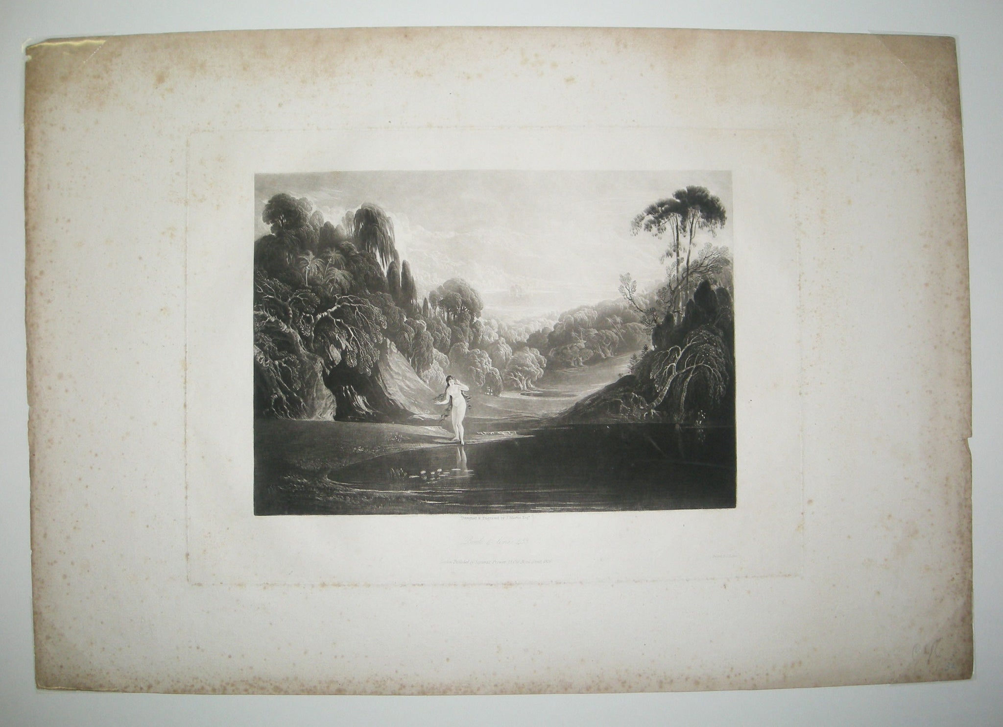 Eve at the fountain (Book 4, Line 453).