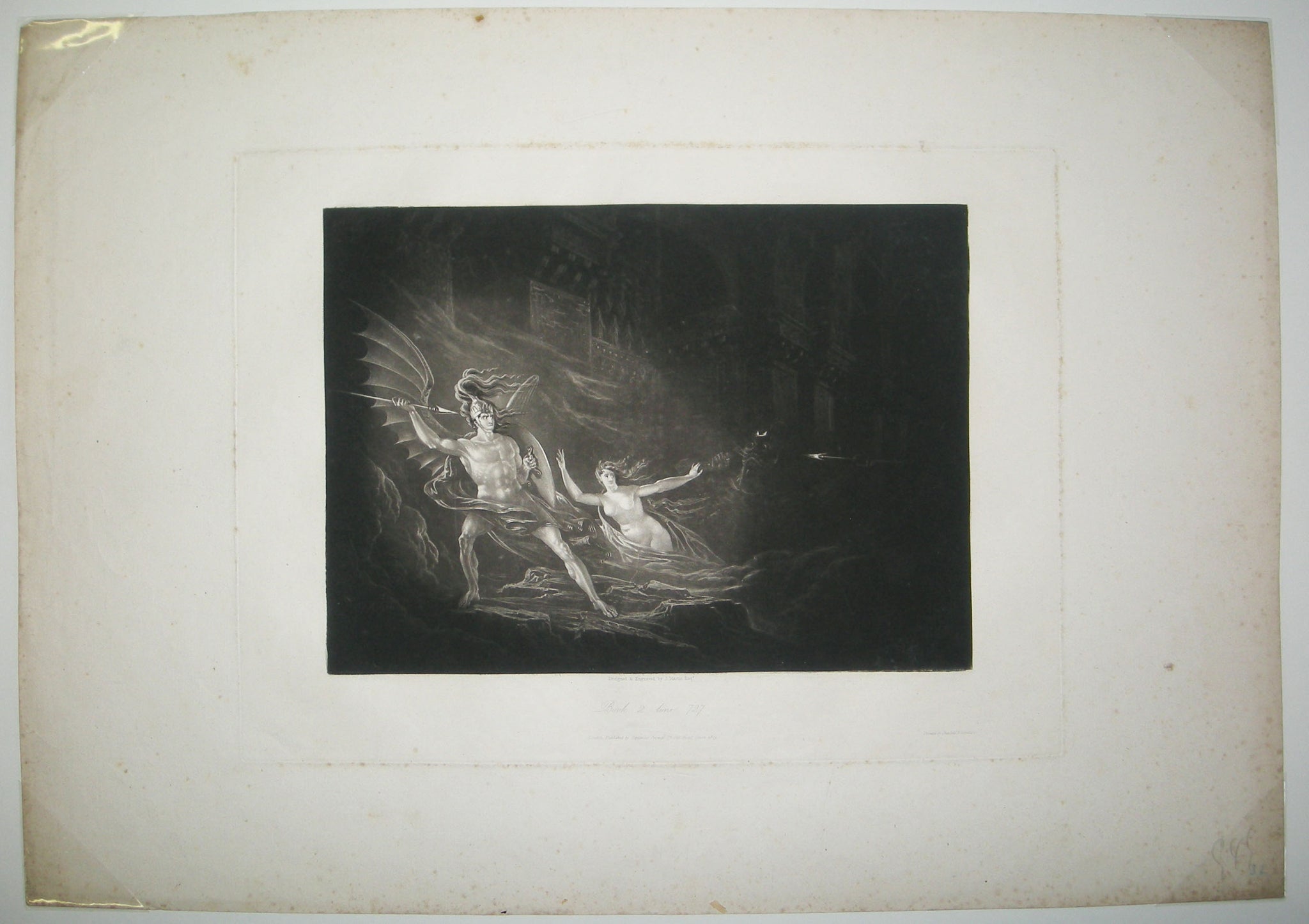 Satan, Sin and Death (Book 2, Line 727).