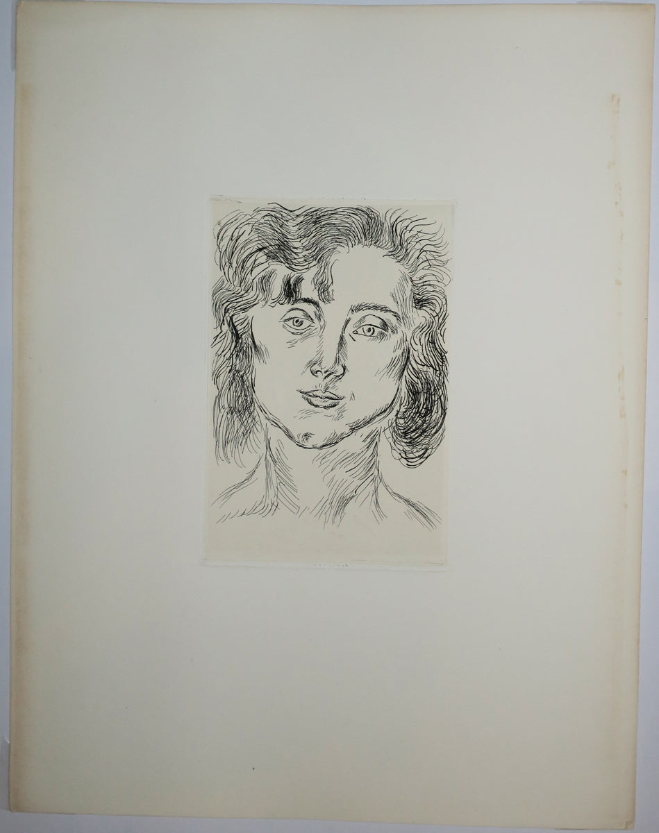 Jeune femme.