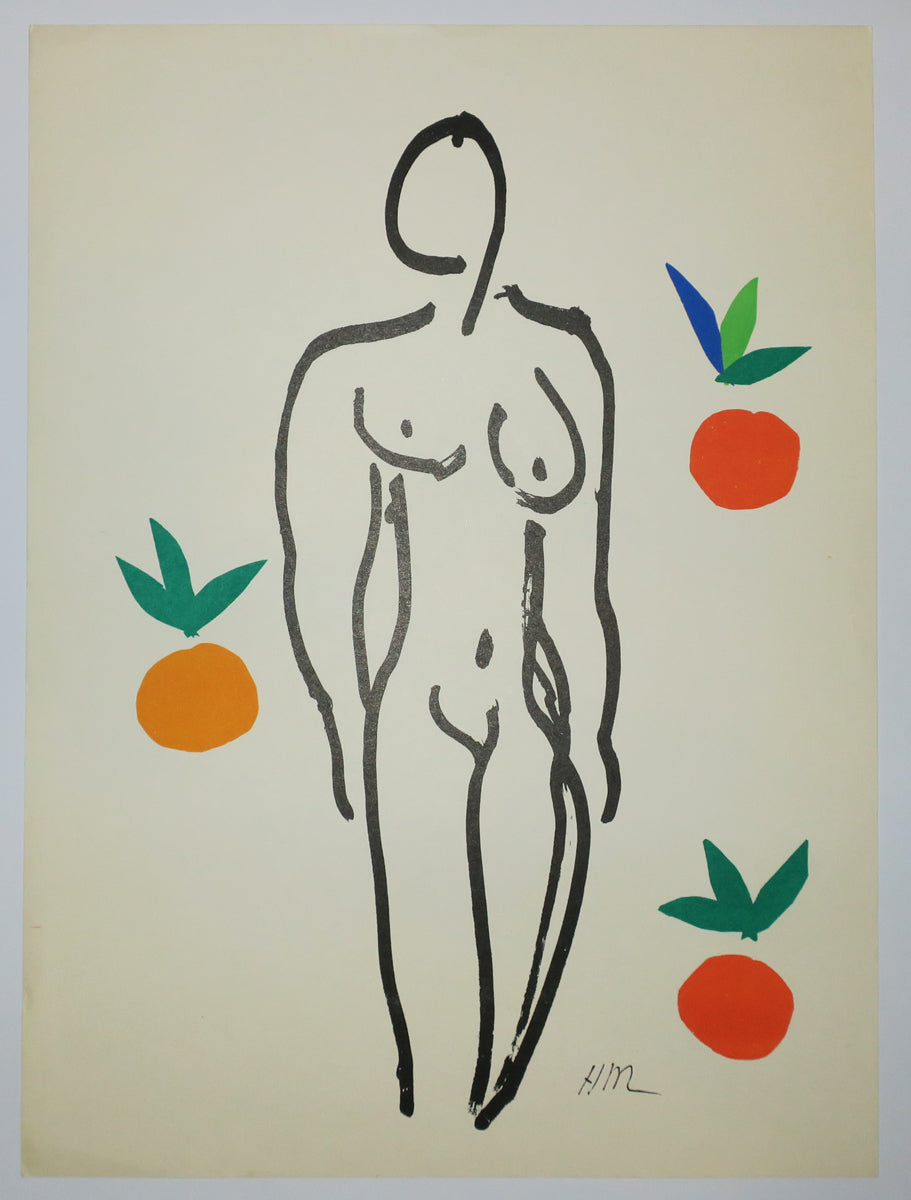 Nu aux Oranges.