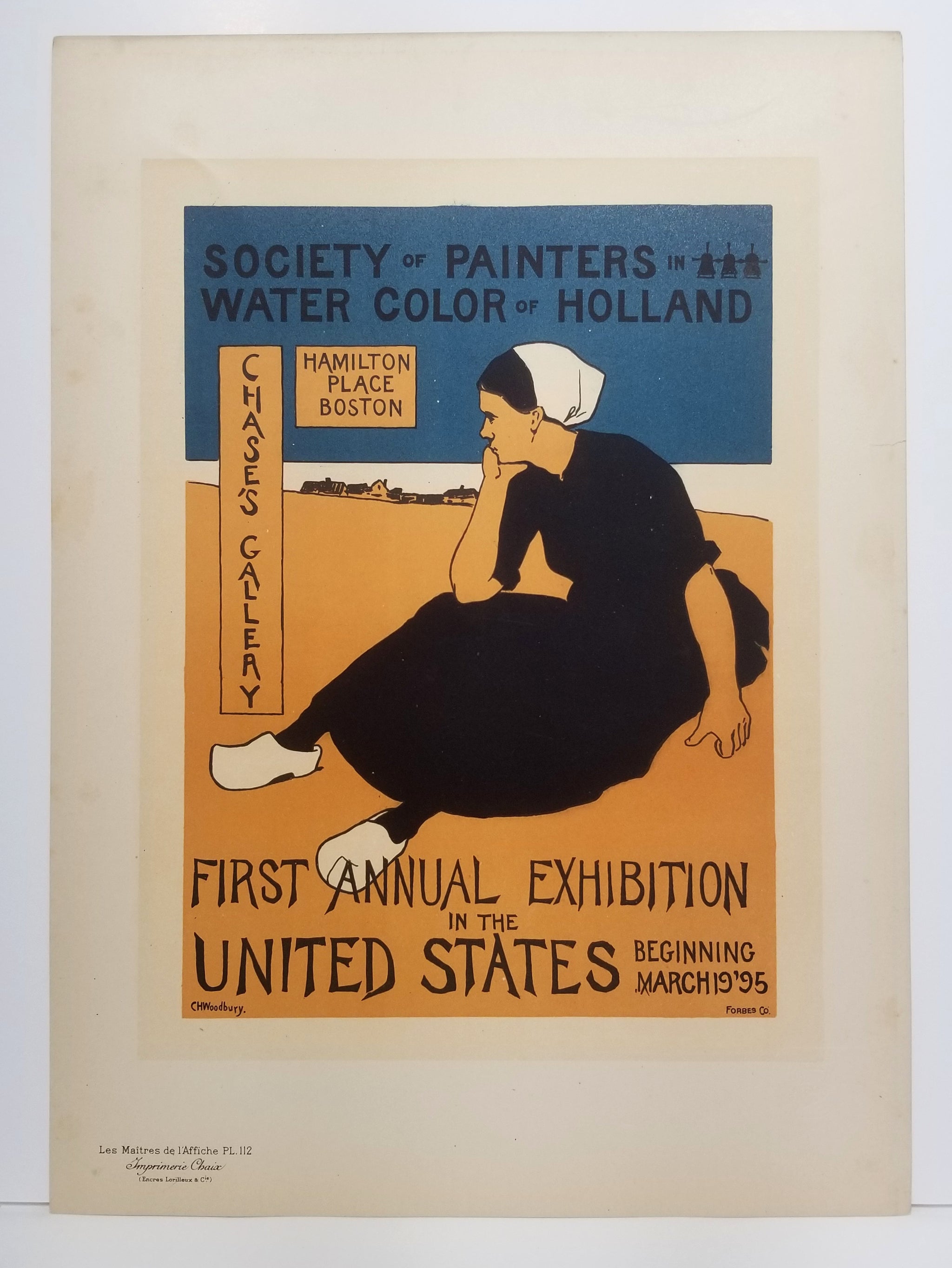 Société des Peintres Aquarellistes de Hollande. 1895-1898.