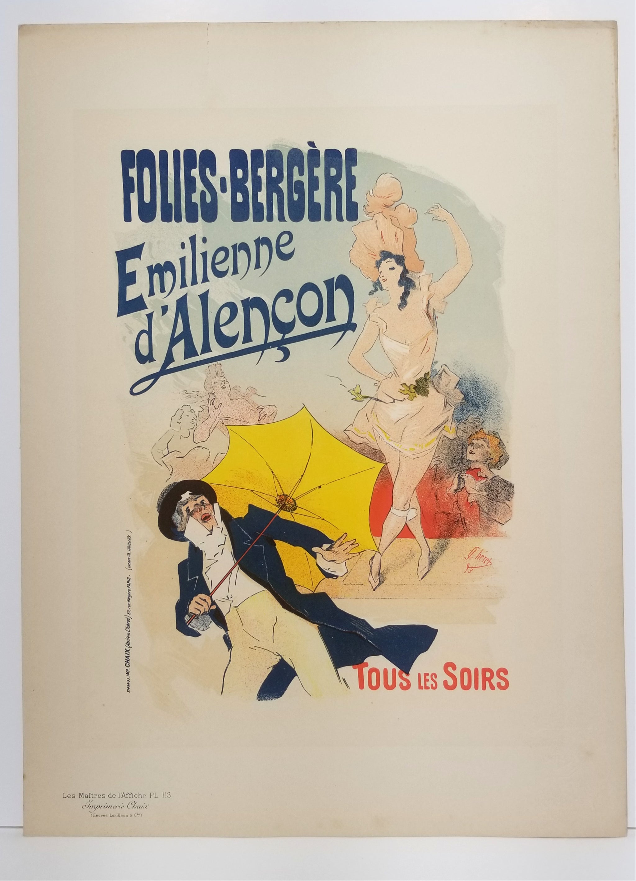 Emilienne d'Alençon. 1893-1898.