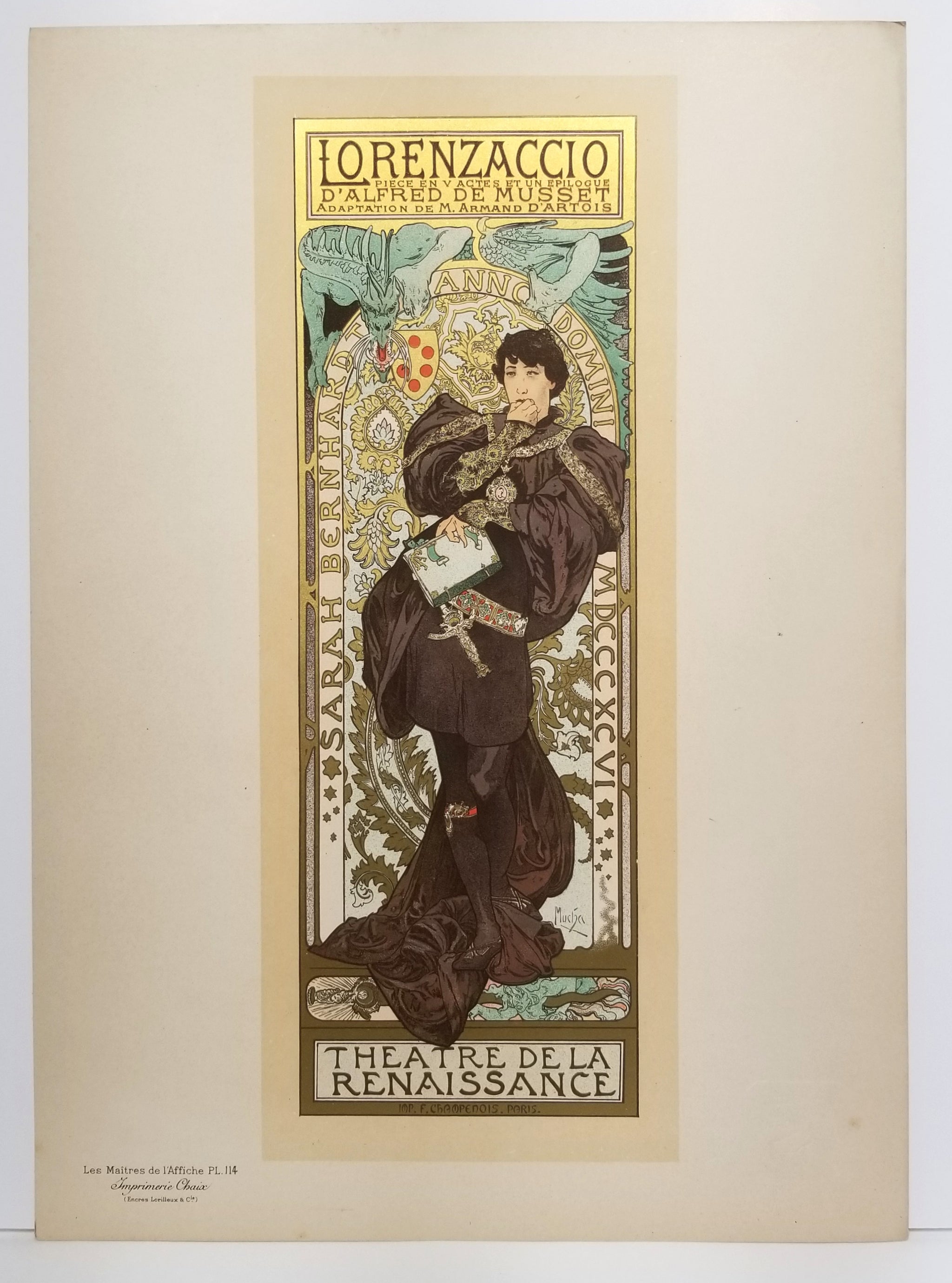 Lorenzaccio. 1896-1898.