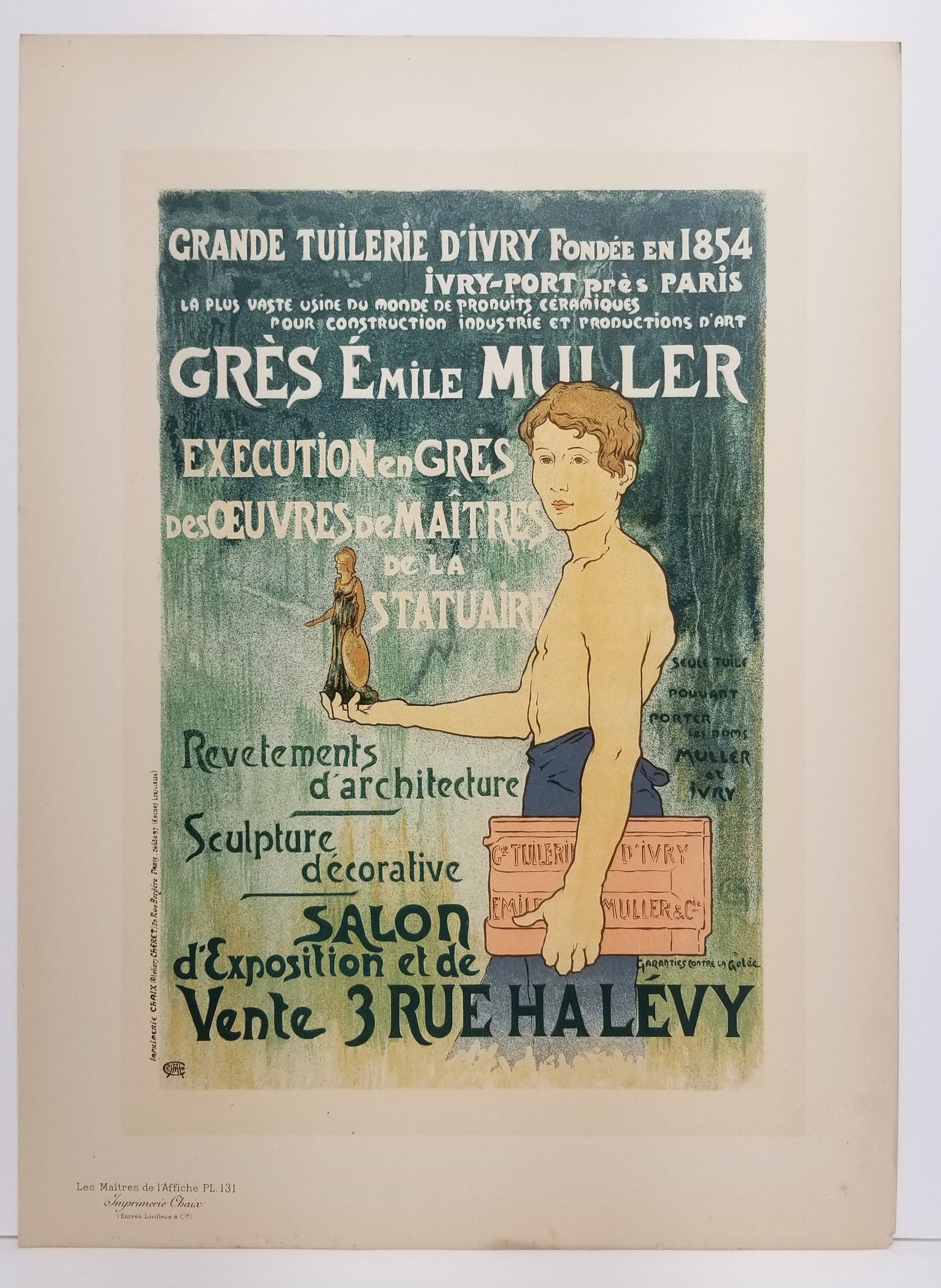 Grande Tuilerie d'Ivry. 1897-1898.