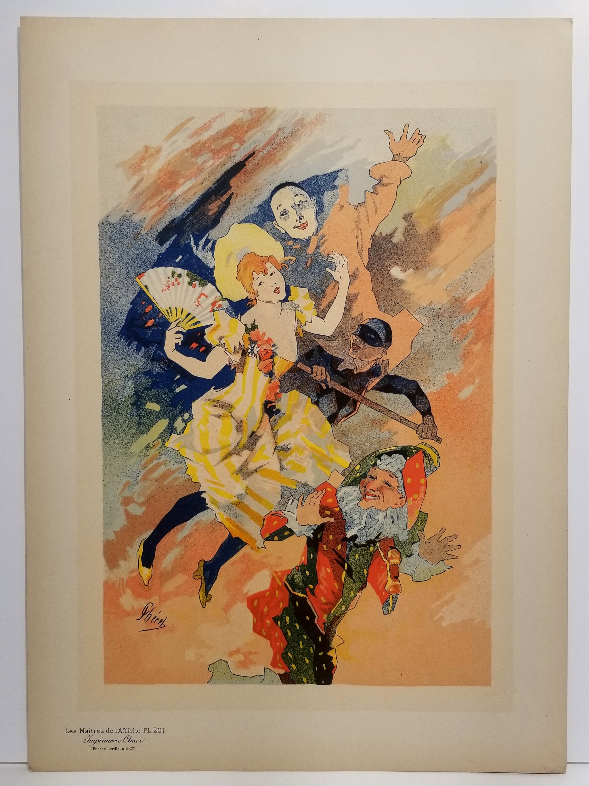 La Pantomime. 1891-1900.