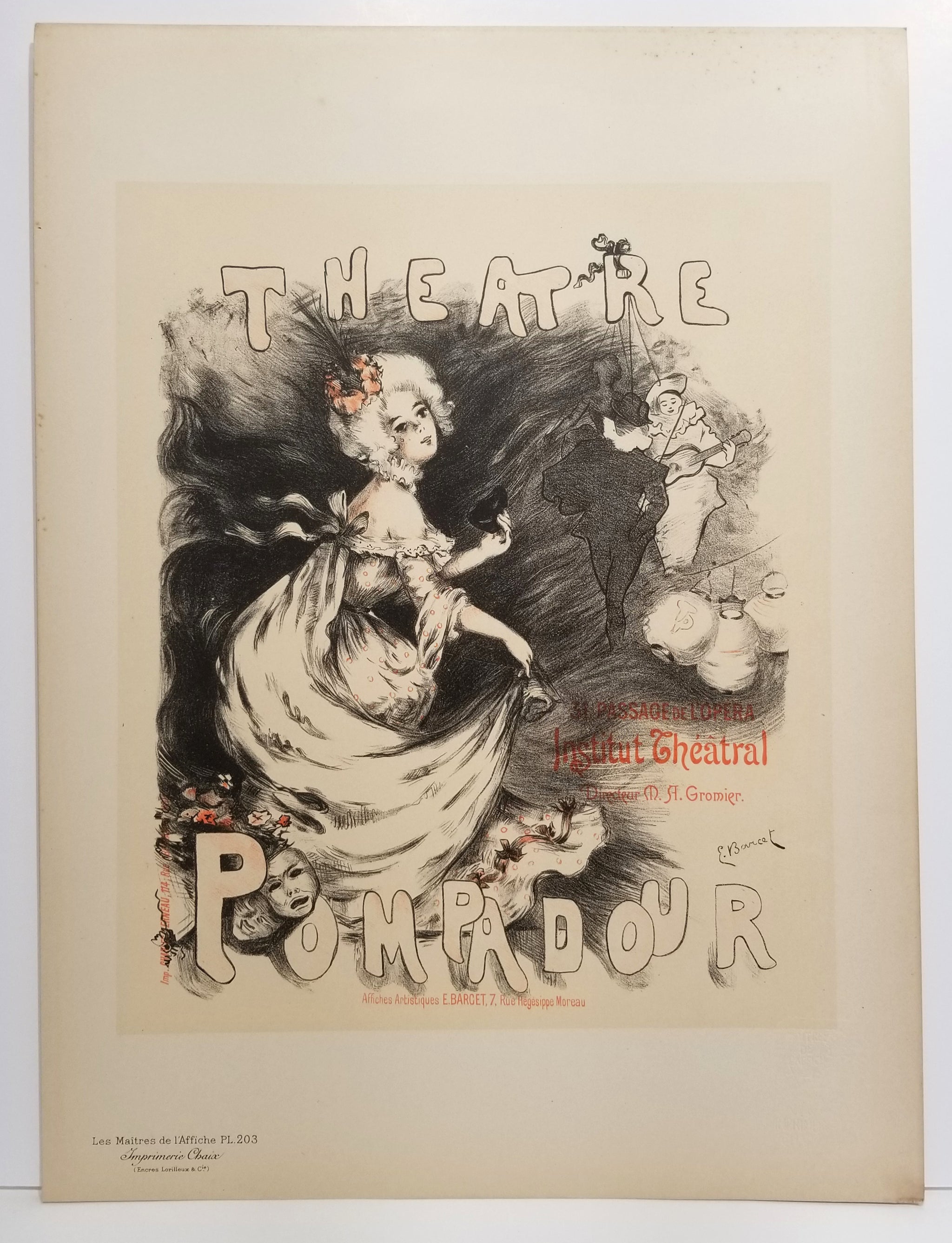 Théâtre Pompadour. 1900.