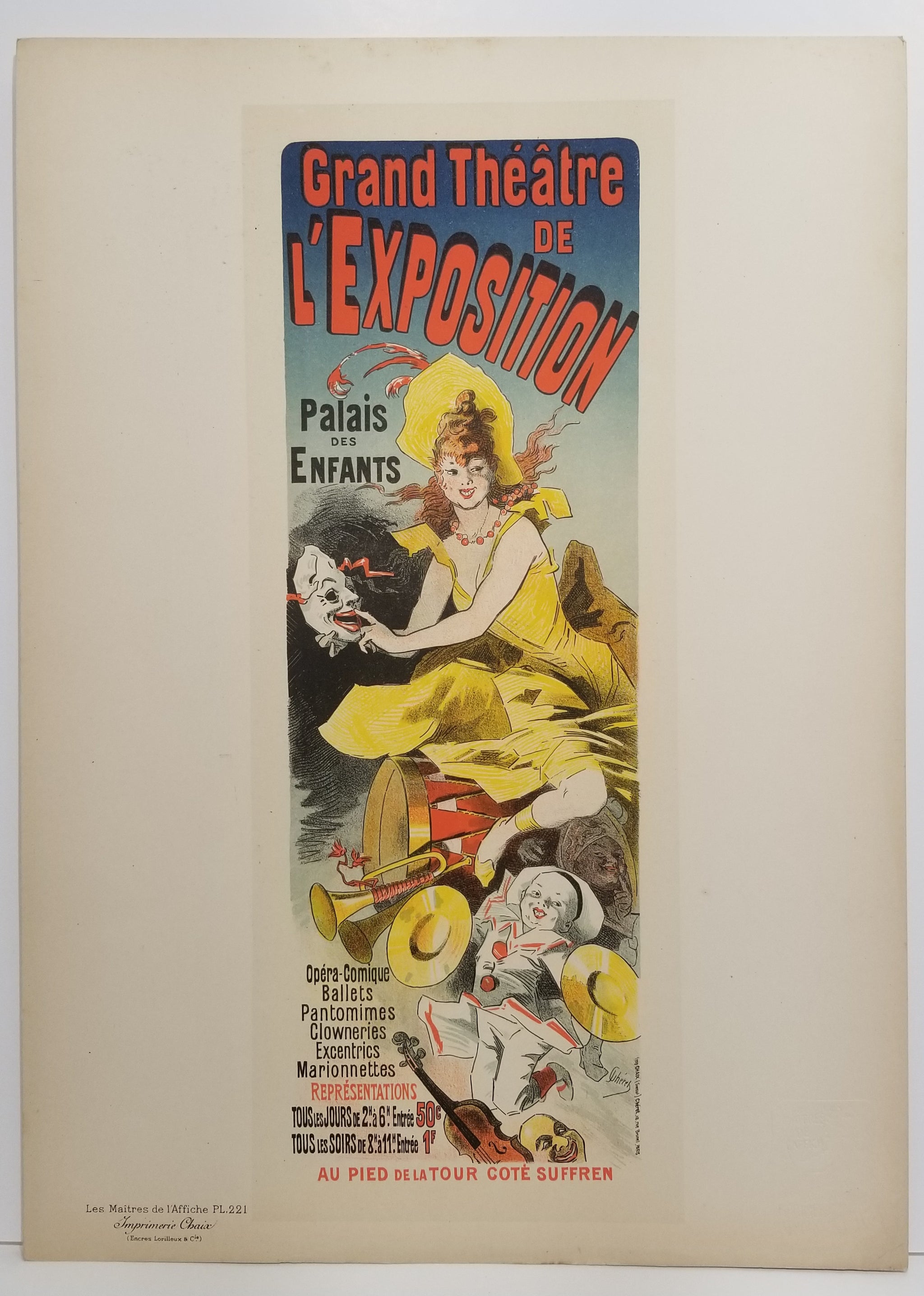 Grand Théâtre de l'Exposition 1889-1900.