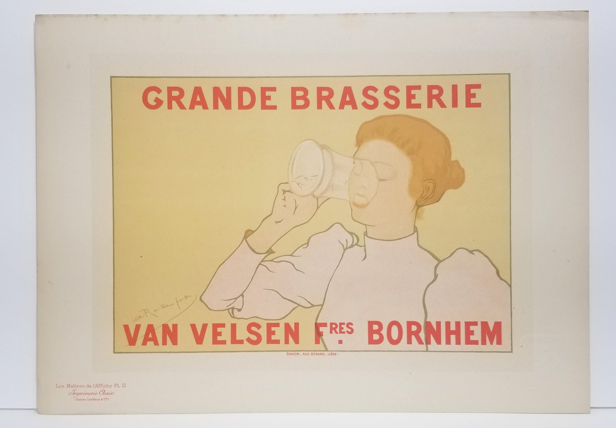 Grande Brasserie Van Velsen frères. Bornhem. 1894-1895.
